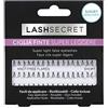 Capello point Lash Secret Individual - Ciglia Finte a Ciuffetti Corte Riutilizzabili e Colla - Effetto Naturale - Individual Short senza Nodino