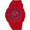 Casio Montre Unisexe Casio GA-2100-4AER Rouge Multifonction