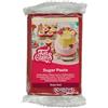 FunCakes Pasta di Zucchero Ruby Red: facile da usare, liscia, flessibile, morbida e pieghevole, perfetta per decorare torte, halal, kosher e senza glutine. 250 gr