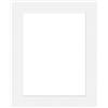 DEHA Design passepartout 50x70 cm per immagini 40x60 cm, bianco lucido