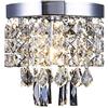 AFSEMOS Plafoniera Cristallo,Moderno Soffitto Luci Soggiorno,Luce del Pendente Lampadario Illuminazione-Ø20cm