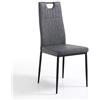 Wink Design Set da 4 sedie, Pelle Sintetica, Unica