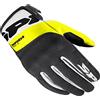 SPIDI Guanti da moto Flash KP in Tessuto, da Uomo,M,Giallo/Nero