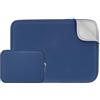 RAINYEAR make life easier RAINYEAR Custodia per laptop per notebook Chromebook da 13,3 pollici e MacBook Pro/Max da 14 pollici M5 M4 M3 M2 M1; fodero protettivo con interno morbido e tasca porta accessori, Blu Navy