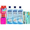 Dc Casa NUNCAS SET 3 PEZZI PAVIMENTI PROFUMATI FIORITO DA 1 LT + GAMEX PANNI CATTURA POLVERE+pacco 5 pezzi panni microfibra 30x40