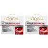 L'Oréal Paris Crema Viso Donna Antirughe Intensiva Giorno, 50 ml, Confezione da 2
