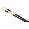 XDrum XR1R Floppy Sticks (Jazzbesen, bacchette, rods, 19 bastoncini, impugnatura rinforzata, lunghezza 40cm)