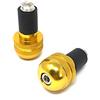 Alchemy Parts Moto Terminali Pesi Anodizzato Per 22mm 7/8 Manubrio - Dorato