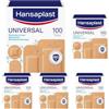 Hansaplast Cerotti UNIVERSAL, Cerotti impermeabili con elevato potere adesivo, Cerotti traspiranti per tutti i tipi di ferite, 1 confezione da 500 Pezzi in 4 formati