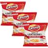 Cipster di Lenticchie Rosse alla Paprika, Forma Iconica e Gusto Croccante, 80g (Confezione da 3)