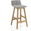 Wink Design Valenza Wood Set di 2 Sgabelli da bar