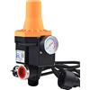 Agora-Tec® Flusso DWv-4, controllo pompa per pompe centrifughe, sommergibili e pozzi profondi, ideale per applicazioni a basso flusso di 1 l/min (servizi igienici e sistemi di irrigazione)