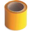 Wupsi Nastro in PVC per la Riparazione di Teloni, Tendoni, Teli e Pellicole- Nastro Adesivo per Strappi, Squarci e Fori su Teloni di camion, Copertura di Rimorchi, Serre, Giallo, 10 cm X 5 m