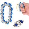 RHQFDM Fidget Flippy Chain Flippy Chain Game Set Fidget Flippy Chain in acciaio giocattolo antistress, giocattolo per alleviare lo stress della bicicletta, giocattolo di decompressione