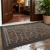 DEXI Zerbino Ingresso Esterno 90 x 150 cm, Tappeto Ingresso Interno Antiscivolo Impermeabile, Zerbini Assorbente Lavabile per Ufficio, Giardini, Balcone, Marrone