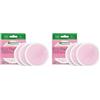 GARNIER Skin Active Dischetti Ecologici Struccanti in Microfibra Ecopads, Lavabili e Riutilizzabili, 3 Unità, Confezione da 2