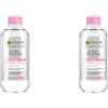 Garnier SkinActive, Acqua Micellare Tutto in 1, Pelli sensibili, Maxi formato, 400 ml (Confezione da 2)