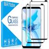 MAYtobe 2 Pezzi Vetro Temperato per Samsung Galaxy S9, Pellicola Protettiva 3D Curved, Supporta il lettore di impronte digitali, Anti Graffio, Durezza 9H, Senza Bolle, Ultra Trasparente