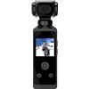 Stytpwra 4K Pocket Action Camera HD Schermo LCD 270° Girevole Wifi Mini Sport Camera con Impermeabile per Travel-SenzaCard