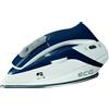 ECG NZ 210 Travel - Ferro da stiro a vapore, in plastica, bianco/blu