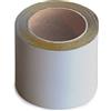 Wupsi Nastro in PVC per la Riparazione di Teloni, Tendoni, Teli e Pellicole- Nastro Adesivo per Strappi, Squarci e Fori su Teloni di camion, Copertura di Rimorchi, Serre, Grigio, 10 cm X 5 m