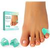 Welnove Separatore per dita dei piedi in gel (Verde)