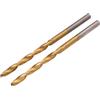 Draper 2 punte per trapano HSS rivestite in nitruro di titanio, 4,5 mm, 08866, per acciaio, metalli non ferrosi, legno e plastica dura