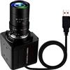 ELP FHD 1080P Zoom Webcam con obiettivo di messa a fuoco variabile da 5 a 50 mm, fotocamera Web IMX323 da 2 MP, plug & play, fotocamera USB, compatibile con Windows/Linux USBFHD06H-MFV (5-50)