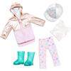 Glitter Girls Peace & Love, abito per bambole da 36 cm con giacca | Outfit per bambole da 36 cm con giacca lucida, berretto, top, leggings e stivali; facile da mettere e togliere; 3+ anni