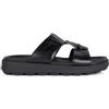 Geox U Spherica Ec6 D, Sandali scorrevoli, Nero, 41 EU