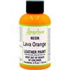 Angelus Neon Acrilico Pelle Colore 118.3Ml Lava Arancione Neon - Arancione, 1 Pacco