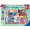 RAVENSBURGER PUZZLE RAVENSBURGER PUZZLE 3X49 PZ DISNEY STITCH