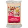 FunCakes Pasta di Zucchero Natural Beige: facile da usare, liscia, flessibile, morbida e pieghevole, perfetta per decorare torte, halal, kosher e senza glutine. 250 gr