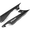 CCYYMOWOK Moto Accessori per TMAX560 TMAX 560 Tech MAX 2020 2021 2022 2023 2024 TMAX 530 2017 2018 2019 Protezione Della Cinghia Decorativa Della Copertura Protettiva Copri Cinta T MAX (Nero)