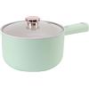 AMONIDA Hot Pot, mini pentola elettrica multifunzione, 2,5 l, protezione contro il surriscaldamento, rivestimento in ceramica, risparmio di lavoro per la casa