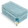 homewell Set di asciugamani morbido e assorbente, 100% cotone, Oeko - Tex 100 certificato