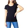 ONLY Onllive Love S/S O-Neck Top Jrs Blouse, Nero, L Donna
