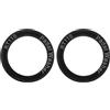 BuyWeek Rondelle per Pedali per Bici Estese per Bicicletta, 2 Pezzi Rimuovono il Rumore in Lega di Titanio (Nero)