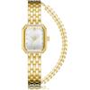 CIVO Orologio-Donna Rettangolare-Oro Acciaio-Analogico Orologio-da-Polso - con Bracciale Elegante Piccolo Impermeabile Quarzo Orologio Minimalista, Regalo Donna