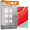REY Pack 2X Pellicola salvaschermo per XIAOMI REDMI S2 - REDMI Y2, Vetro temperato, di qualità Premium