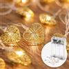 Cobus CozyHome Luci led a batteria Cuore - 5 metri & 20 LED in bianco caldo I Con timer I Per interni I Lucine led decorative a batteria I Filo led decorative Fairy lights interno Lucette a pile decorazioni