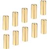 YOKIVE 100pz M3 Distanziatori, Ottone Esagonale PCB Distanziali Dadi, Mantieni Altezza Coerente, Ottimo per Scheda Madre, Circuito Scheda, Elettronica (Oro Tono, 12mm)