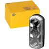 HELLA 2XS 013 327-051 Luce permietrale, Shapeline Tech, LED, 12/24V, avvitato, colore diffusore luce cristallino, colore luce LED bianco/rosso, Cavo 500mm, Sx/Dx/installazione laterale
