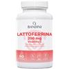 Bandini® LATTOFERRINA 200 Immuno - 200mg di Lactoferrina per CAPSULA | 60 capsule - Integratore Alimentare Alto Dosaggio con Vitamina C - Antiossidante Naturale per Sostegno al Sistema Immunitario