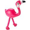 SMIFFYS Inflatable Flamingo, Hot Pink, 55cm/22in