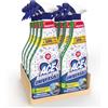 ACE Spray Sgrassatore Universale, Senza Candeggina, Zero Aloni, Profumo di Lime e Menta Peperita, 8 flaconi da 600 ml