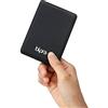 Bipra, hard disk esterno portatile NTFS da 6,3 cm con USB 3.0, U3, colore: nero nero Black 1000GB 1TB