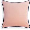 Bassetti 9324588 - Federa per cuscino per biancheria da tavolo, 90% cotone, 10% poliestere, colore Cipria P1, dimensioni: 45 x 45 cm