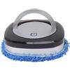 Asixxsix Robot Aspirapolvere e Mop Combo, Robot Aspirapolvere Ricaricabile Robot Lavapavimenti Automatico con Serbatoio dell'Acqua per Pavimento in Piastrelle di Marmo in Legno Duro (Argento)