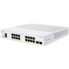 Cisco Switch di rete Cisco CBS350 Gestito L3 Gigabit Ethernet (10/100/1000) Desktop Grigio [CBS350-16T-2G-UK]